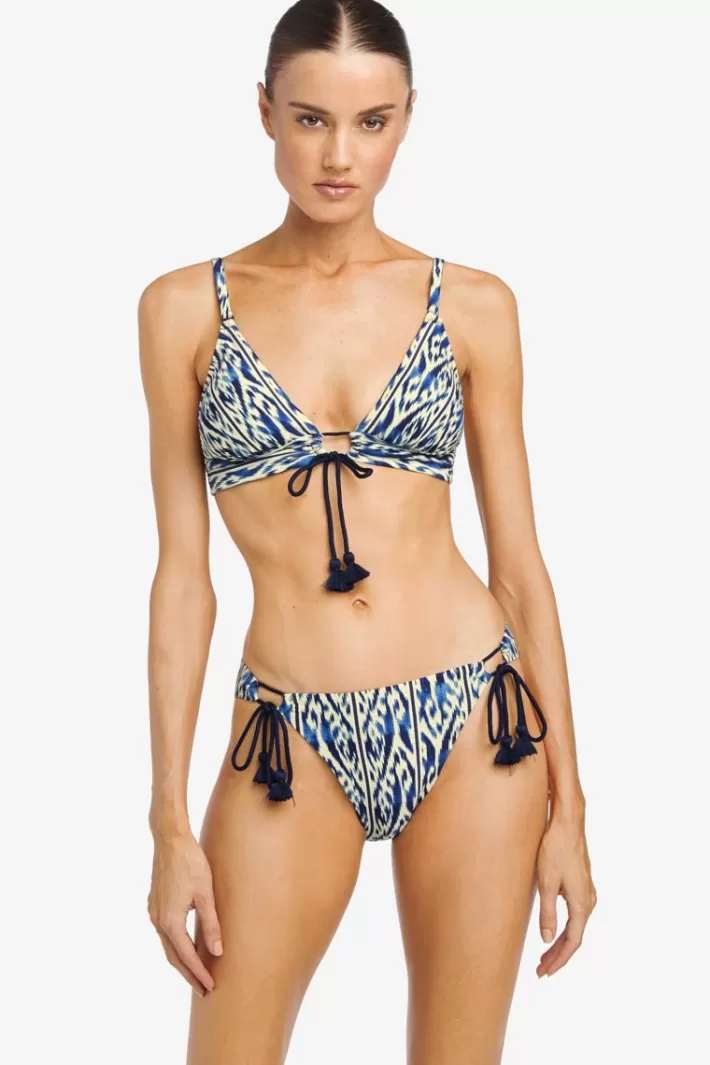 Outlet Robin Piccone Aabra Triangle Bikini Top Lapis