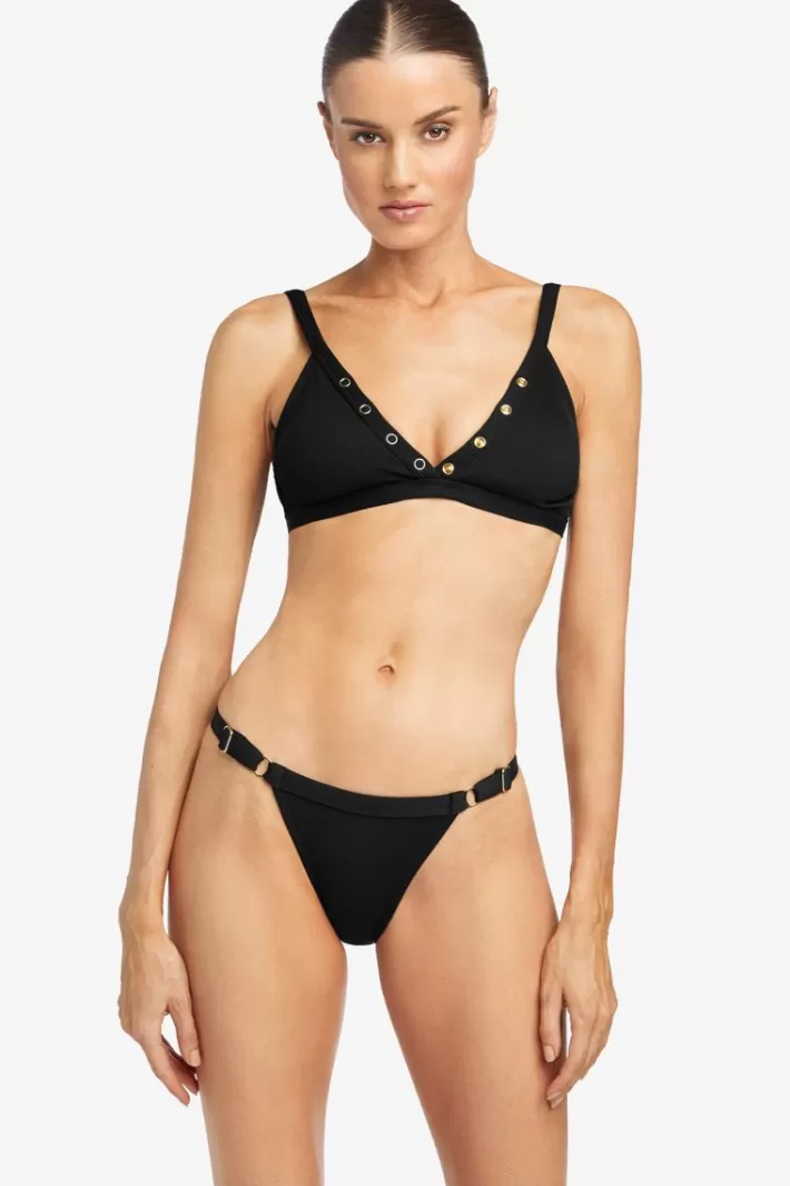 Best Robin Piccone Amy Cheeky Bikini Bottom Licorice