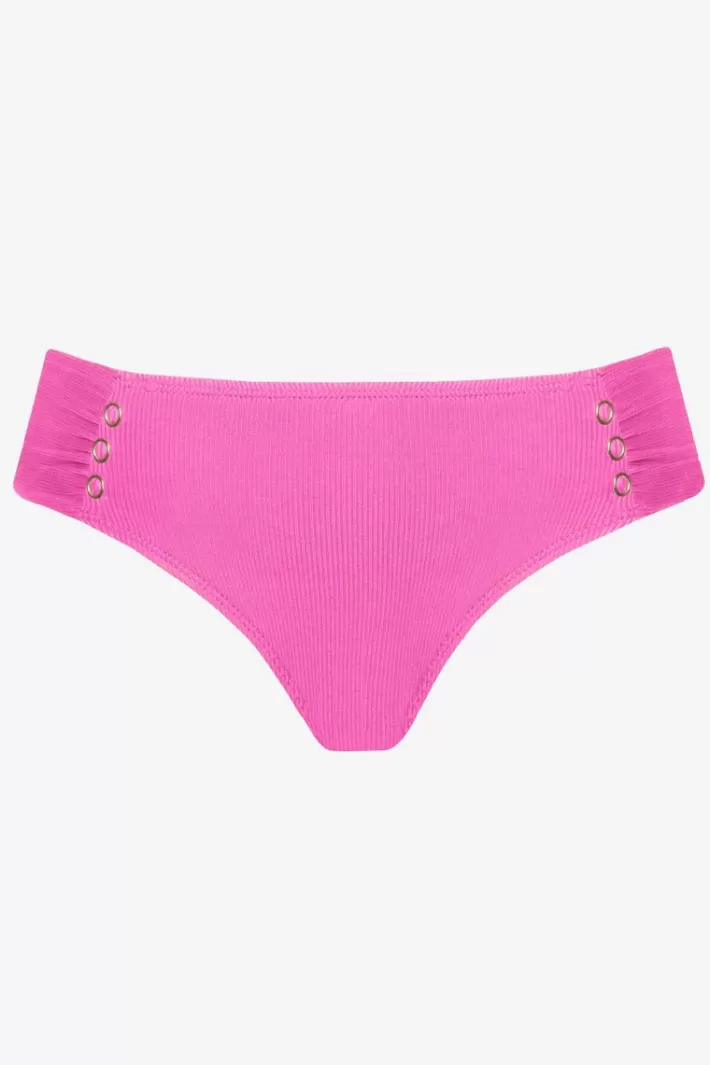 Best Sale Robin Piccone Amy Tab Side Bikini Bottom Rosy | White | Navy | Licorice