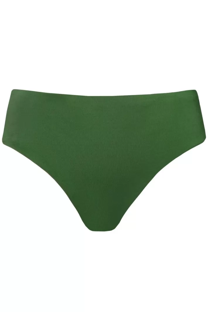 Best Robin Piccone Ava High Waist Bikini Bottom Sage