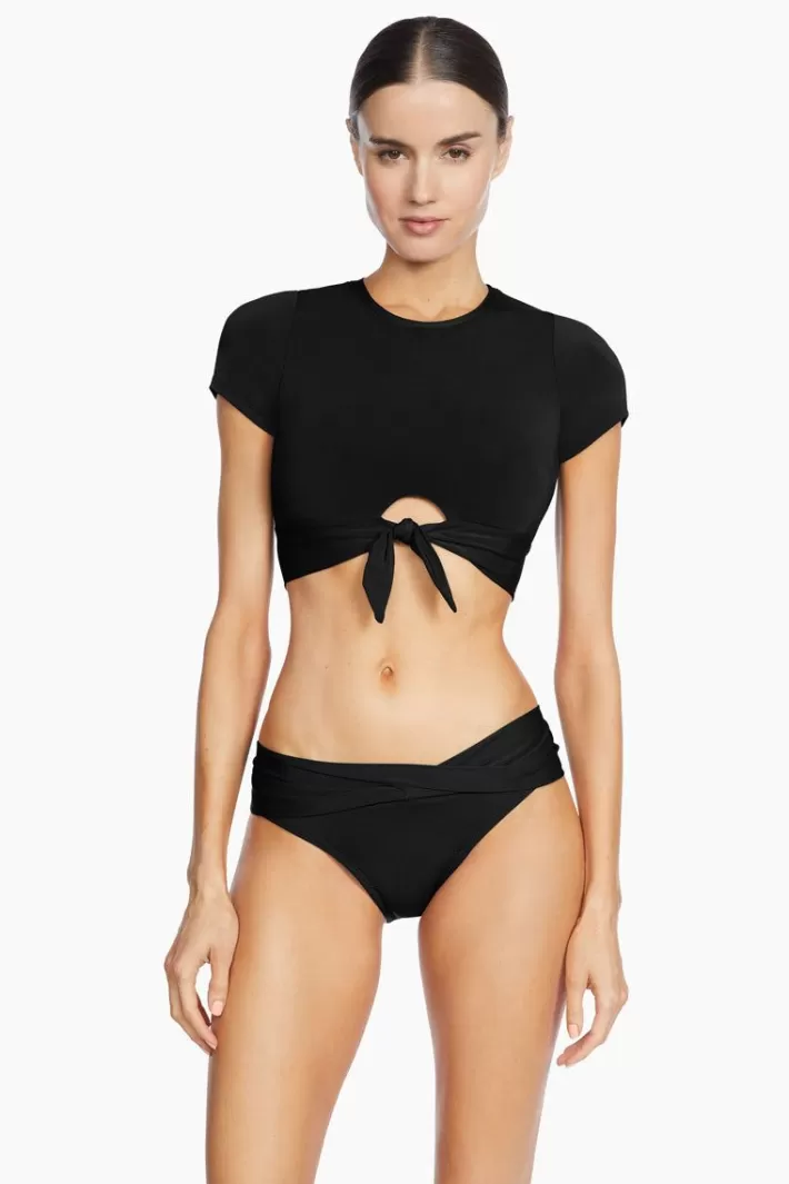 Hot Robin Piccone Ava Rp Bikini Tee Black | Sepia | Fiery Red | Navy