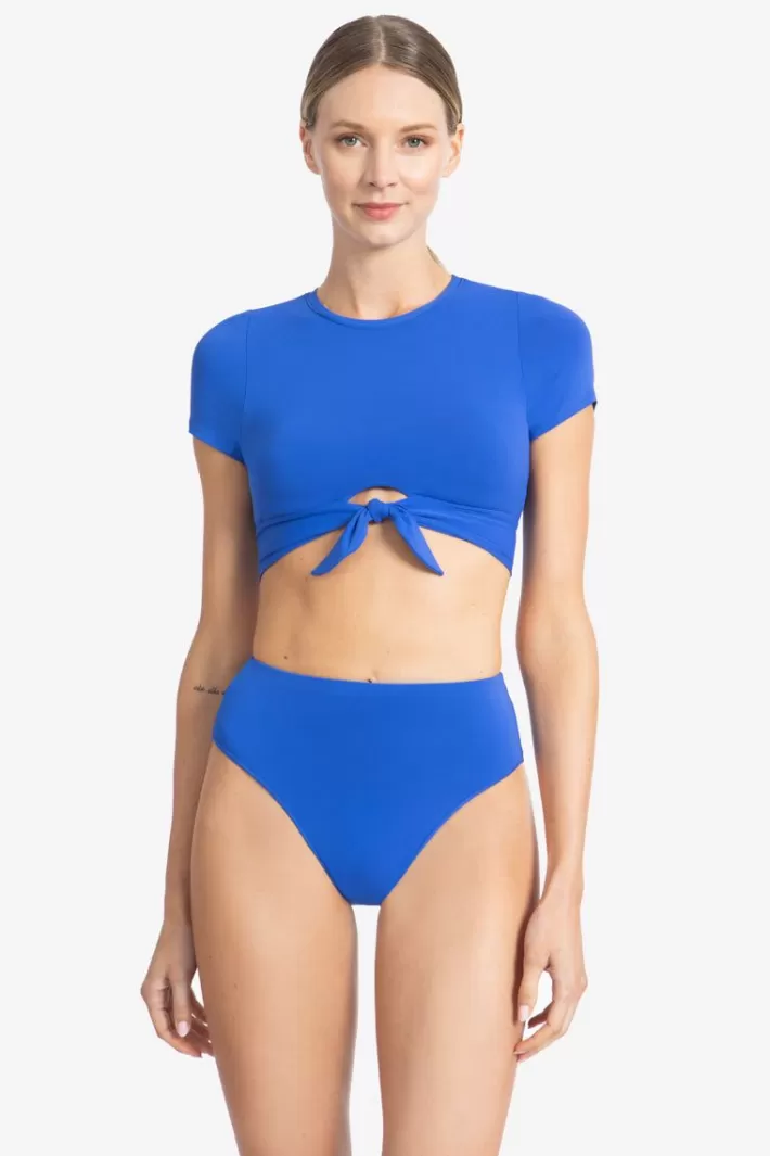 Sale Robin Piccone Ava Rp Bikini Tee French Blue | Black | Sepia | Fiery Red