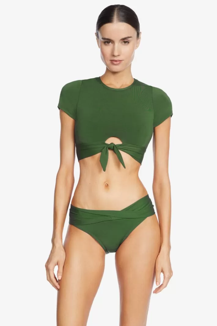 Hot Robin Piccone Ava Rp Bikini Tee Sage