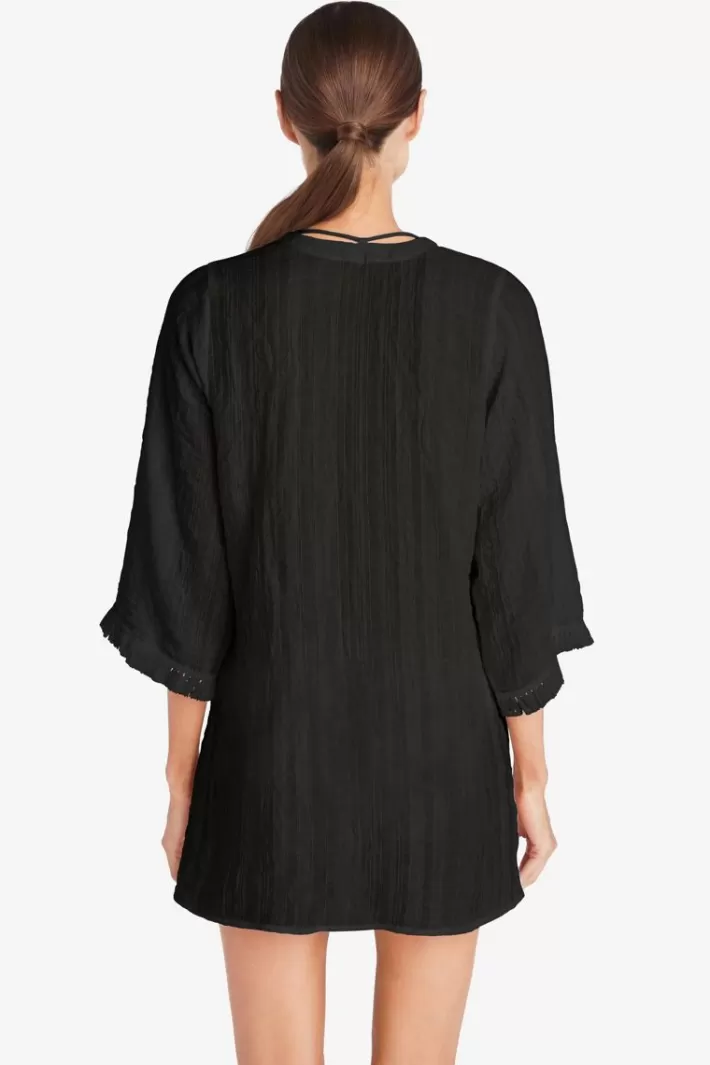 Store Robin Piccone Natalie Tunic Ecru | Black | White